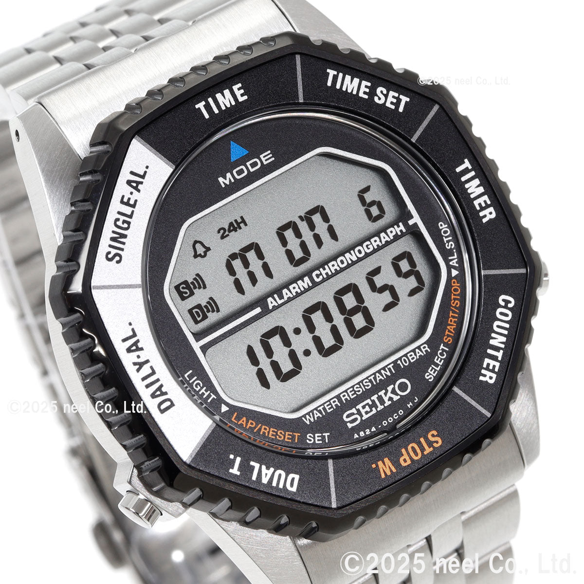 セイコー セレクション SEIKO SELECTION Sシリーズ INTERNATIONAL LINE 宇宙兄弟コラボ 限定 ムッタ デジタル 腕時計 SBJG023 シルバー