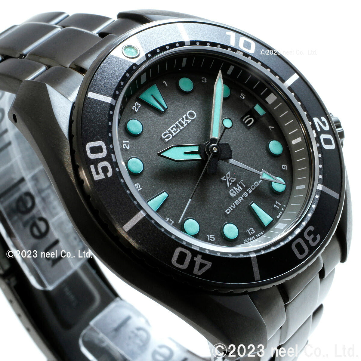 セイコー プロスペックス SEIKO PROSPEX ダイバースキューバ ソーラー 腕時計 メンズ SBPK007 The Black Series Night Vision