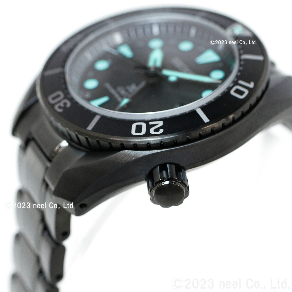 セイコー プロスペックス SEIKO PROSPEX ダイバースキューバ ソーラー 腕時計 メンズ SBPK007 The Black Series Night Vision