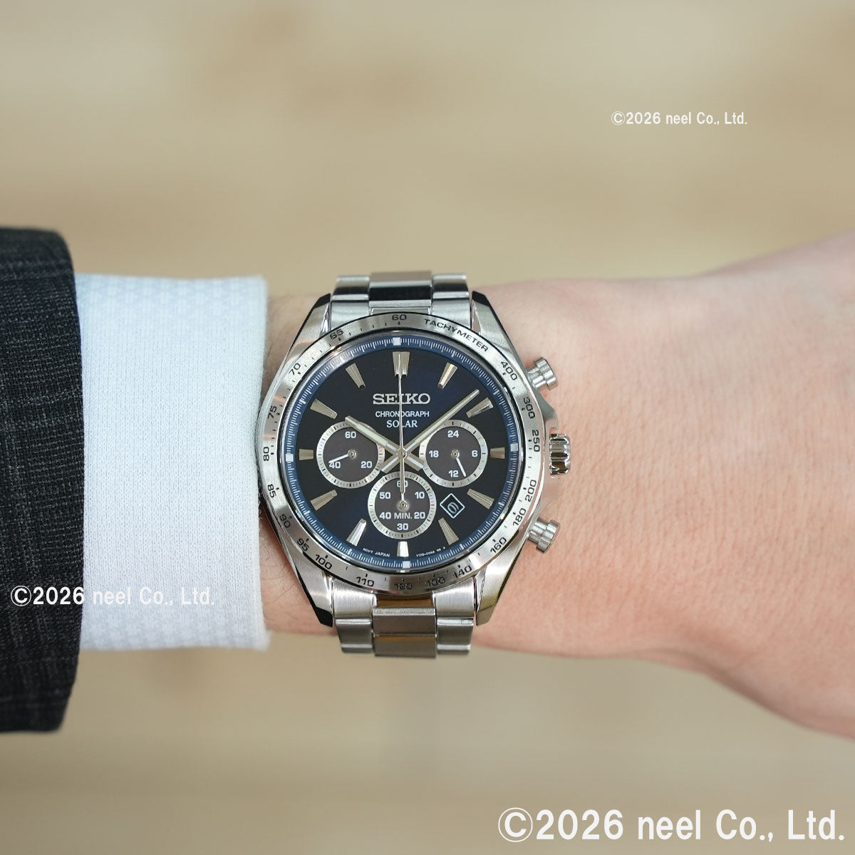 セイコー セレクション SEIKO SELECTION ソーラー 腕時計 メンズ クロノグラフ SBPY183【2026 新作】