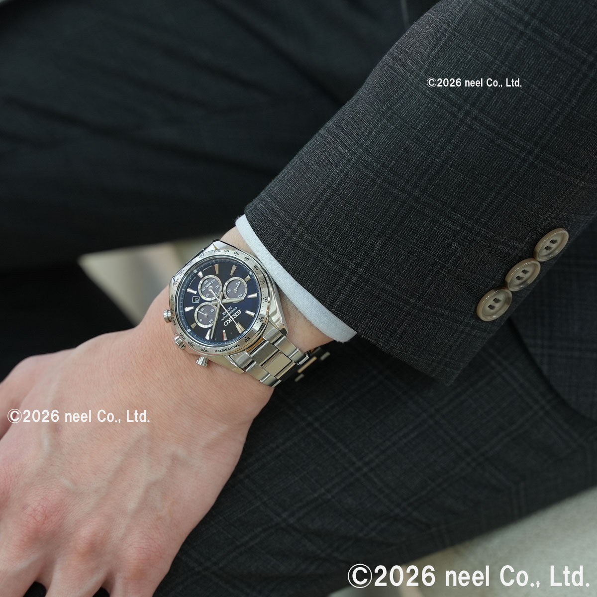 セイコー セレクション SEIKO SELECTION ソーラー 腕時計 メンズ クロノグラフ SBPY183【2026 新作】