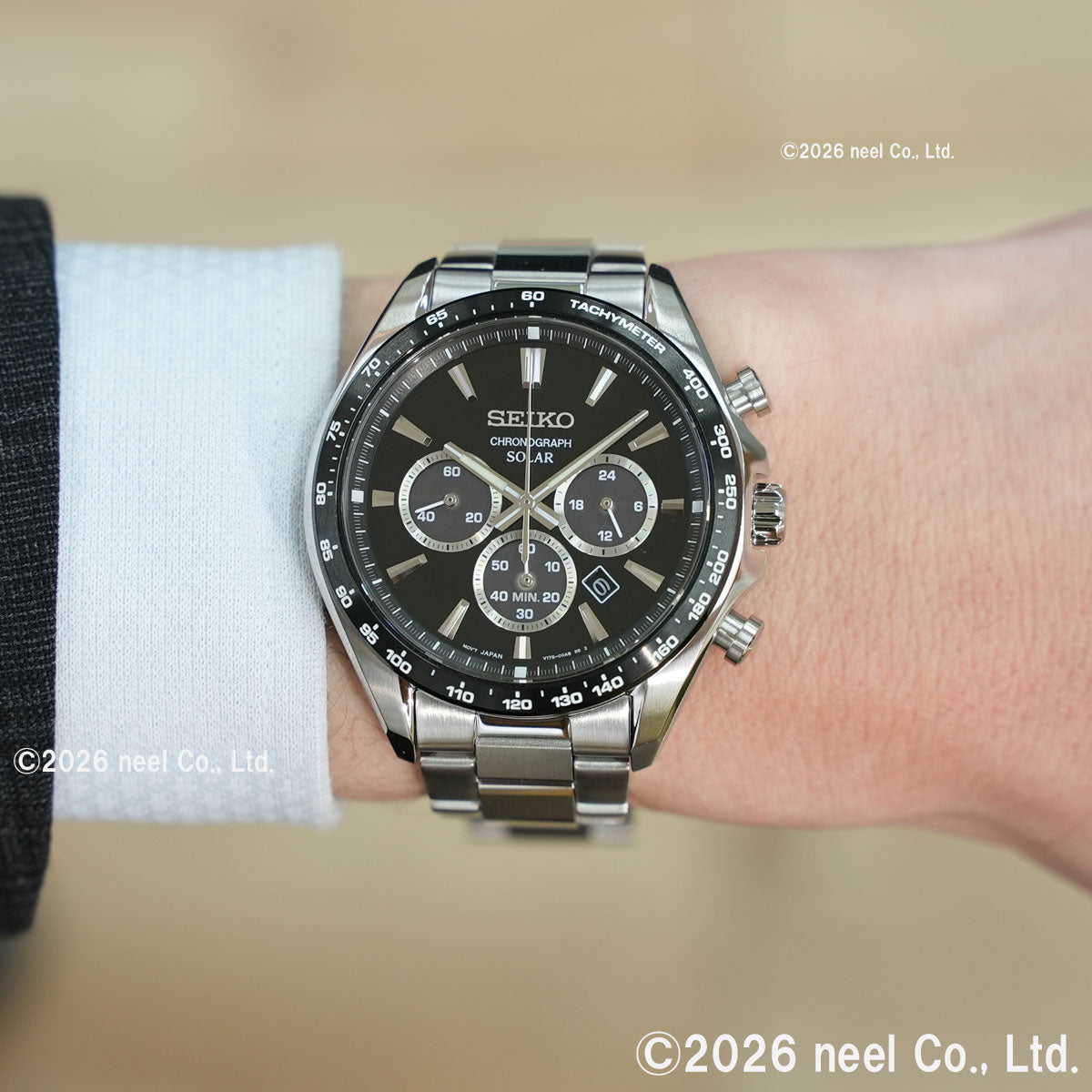 セイコー セレクション SEIKO SELECTION ソーラー 腕時計 メンズ クロノグラフ SBPY185【2026 新作】