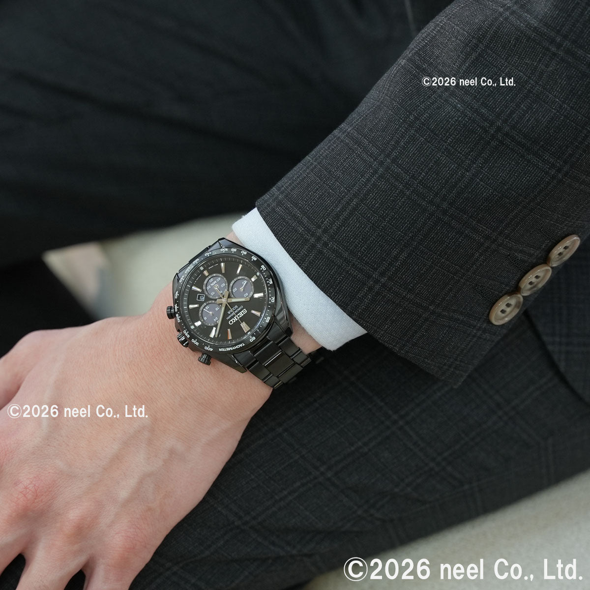 セイコー セレクション SEIKO SELECTION ソーラー 腕時計 メンズ クロノグラフ SBPY187【2026 新作】