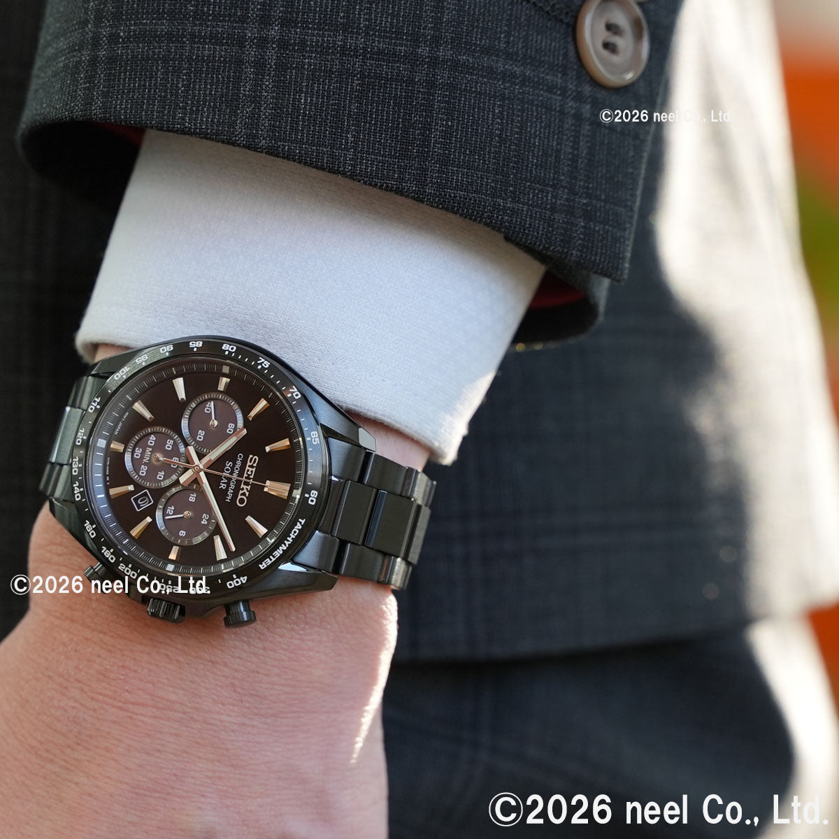セイコー セレクション SEIKO SELECTION ソーラー 腕時計 メンズ クロノグラフ SBPY187【2026 新作】