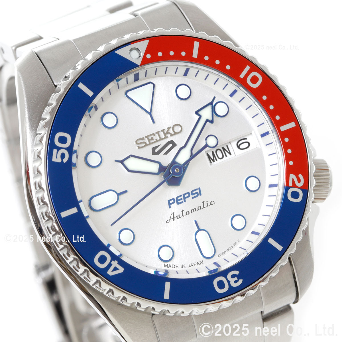セイコー5 スポーツ SEIKO 5 SPORTS 自動巻き メカニカル ペプシ PEPSI コラボ限定 腕時計 メンズ セイコーファイブ スポーツ SKX Series SBSA319【2025 新作】