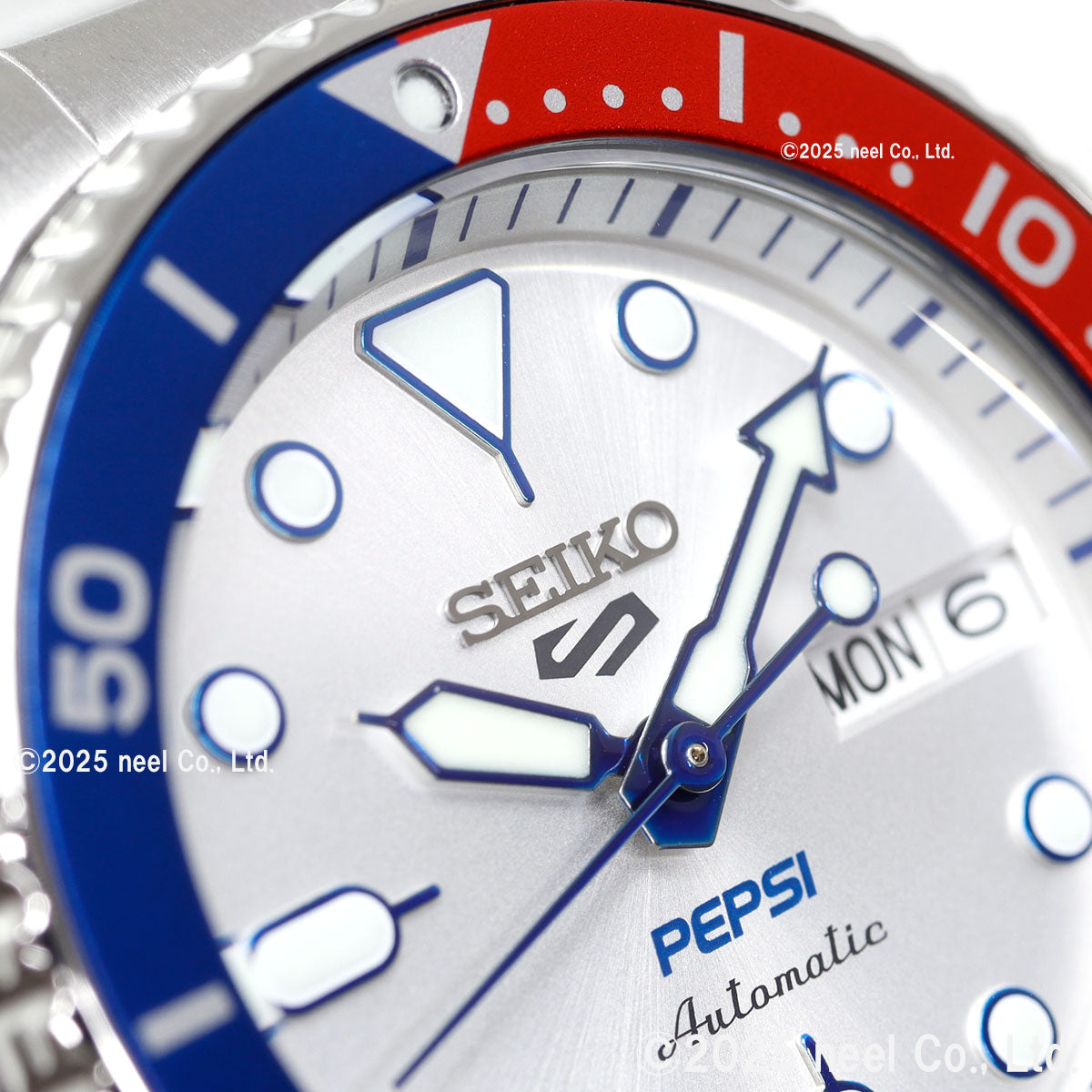 セイコー5 スポーツ SEIKO 5 SPORTS 自動巻き メカニカル ペプシ PEPSI コラボ限定 腕時計 メンズ セイコーファイブ スポーツ SKX Series SBSA319【2025 新作】