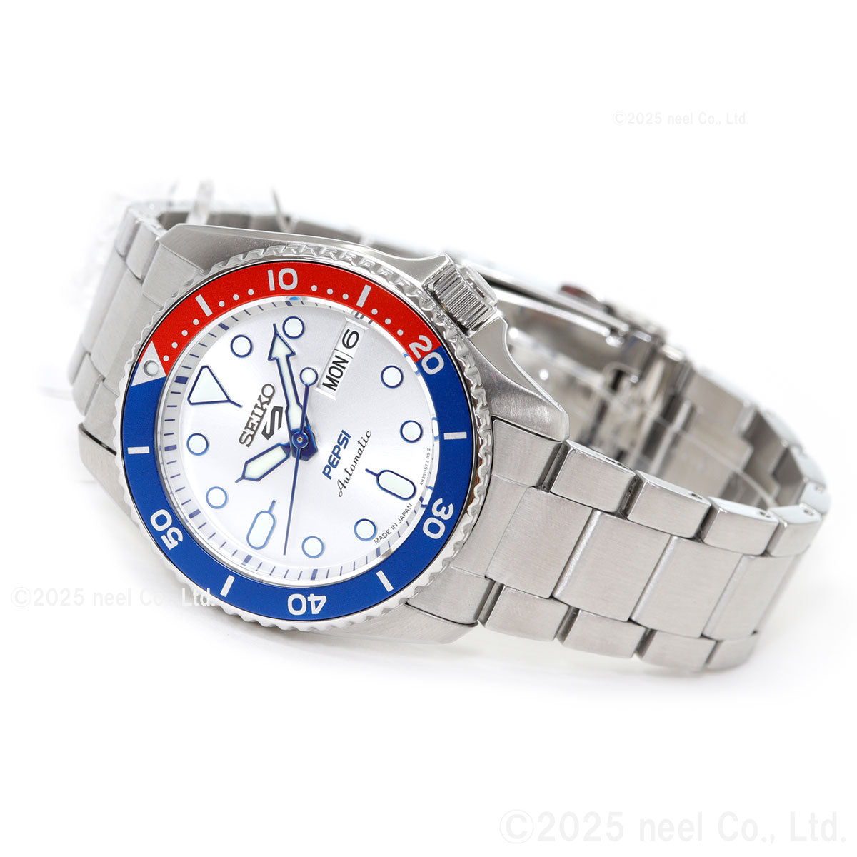 セイコー5 スポーツ SEIKO 5 SPORTS 自動巻き メカニカル ペプシ PEPSI コラボ限定 腕時計 メンズ セイコーファイブ スポーツ SKX Series SBSA319【2025 新作】