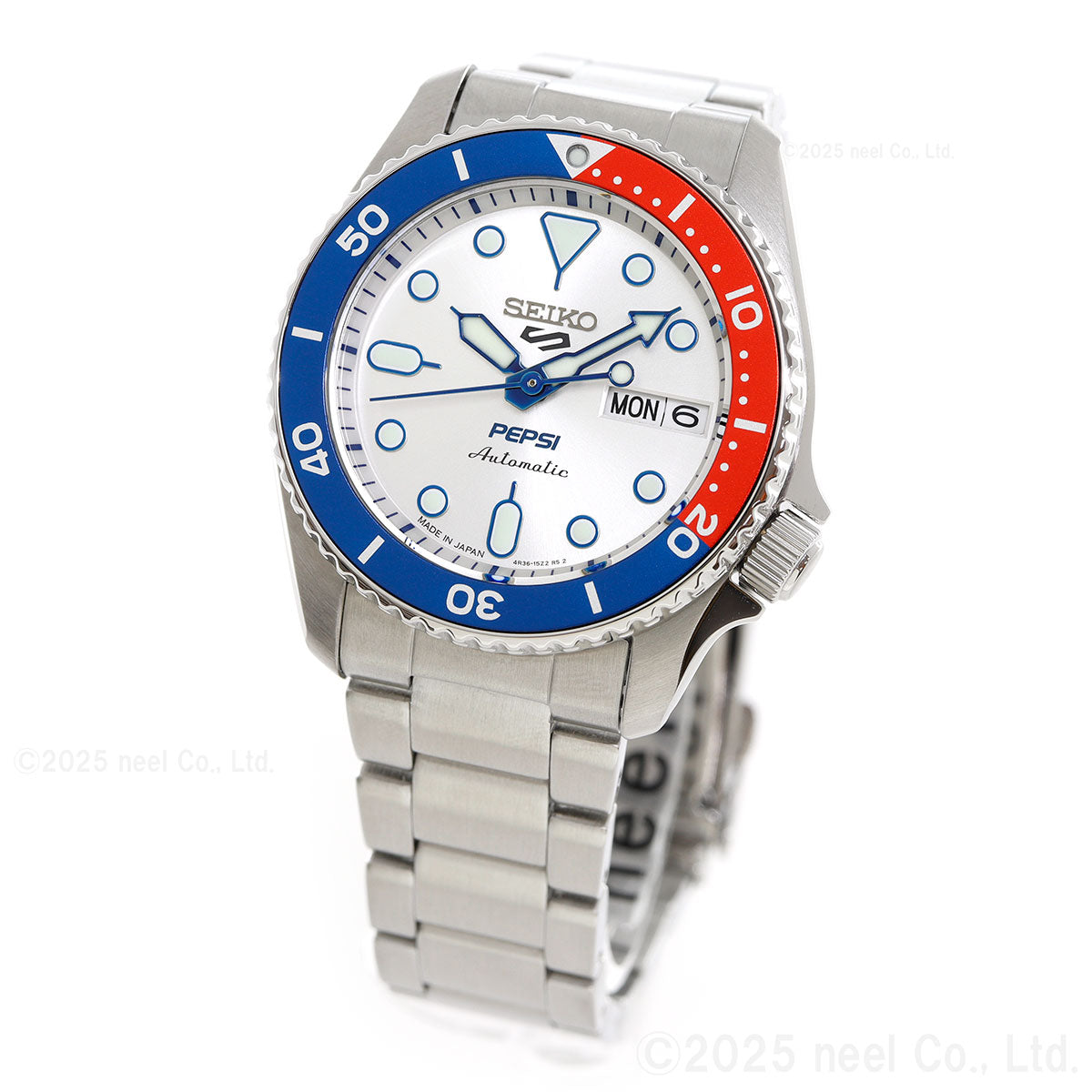 セイコー5 スポーツ SEIKO 5 SPORTS 自動巻き メカニカル ペプシ PEPSI コラボ限定 腕時計 メンズ セイコーファイブ スポーツ SKX Series SBSA319【2025 新作】
