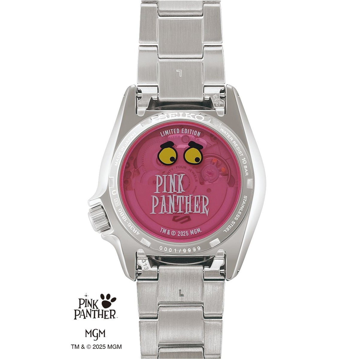 セイコー5 スポーツ SEIKO 5 SPORTS 自動巻き PINK PANTHER コラボ限定 腕時計 セイコーファイブ スポーツ SKX Series SBSA321 ピンクパンサー【2026 新作】
