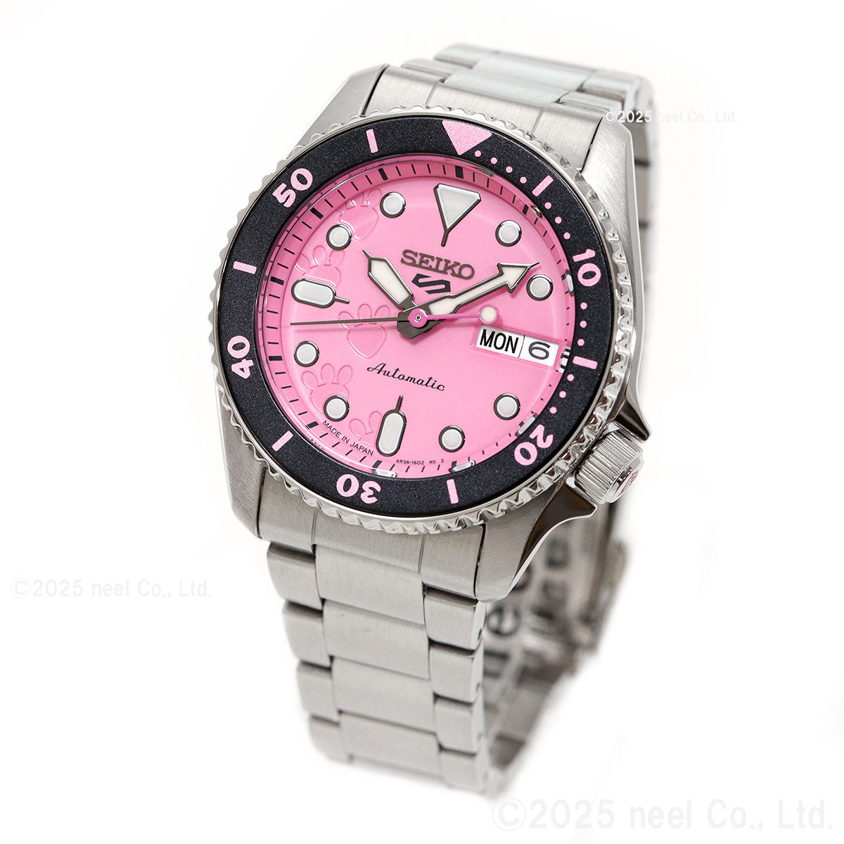 セイコー5 スポーツ SEIKO 5 SPORTS 自動巻き PINK PANTHER コラボ限定 腕時計 セイコーファイブ スポーツ SKX Series SBSA321 ピンクパンサー【2026 新作】