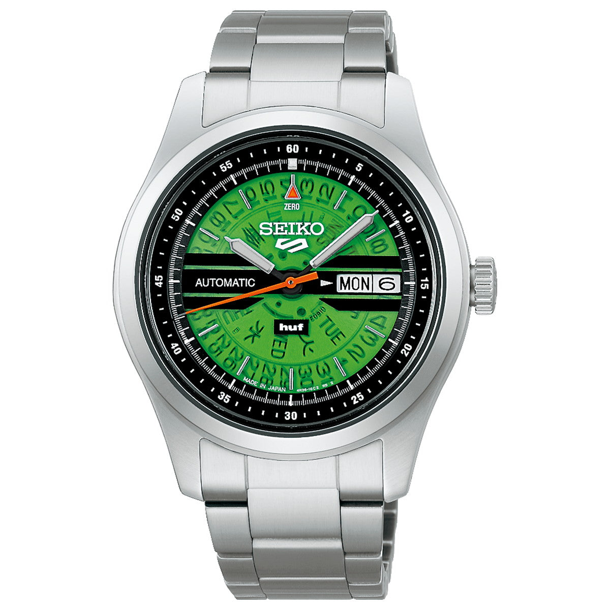 セイコー5 スポーツ SEIKO 5 SPORTS × HUF コラボ 限定 自動巻き メカニカル 腕時計 メンズ セイコーファイブ フィールド Field Series SBSA323【2026 新作】