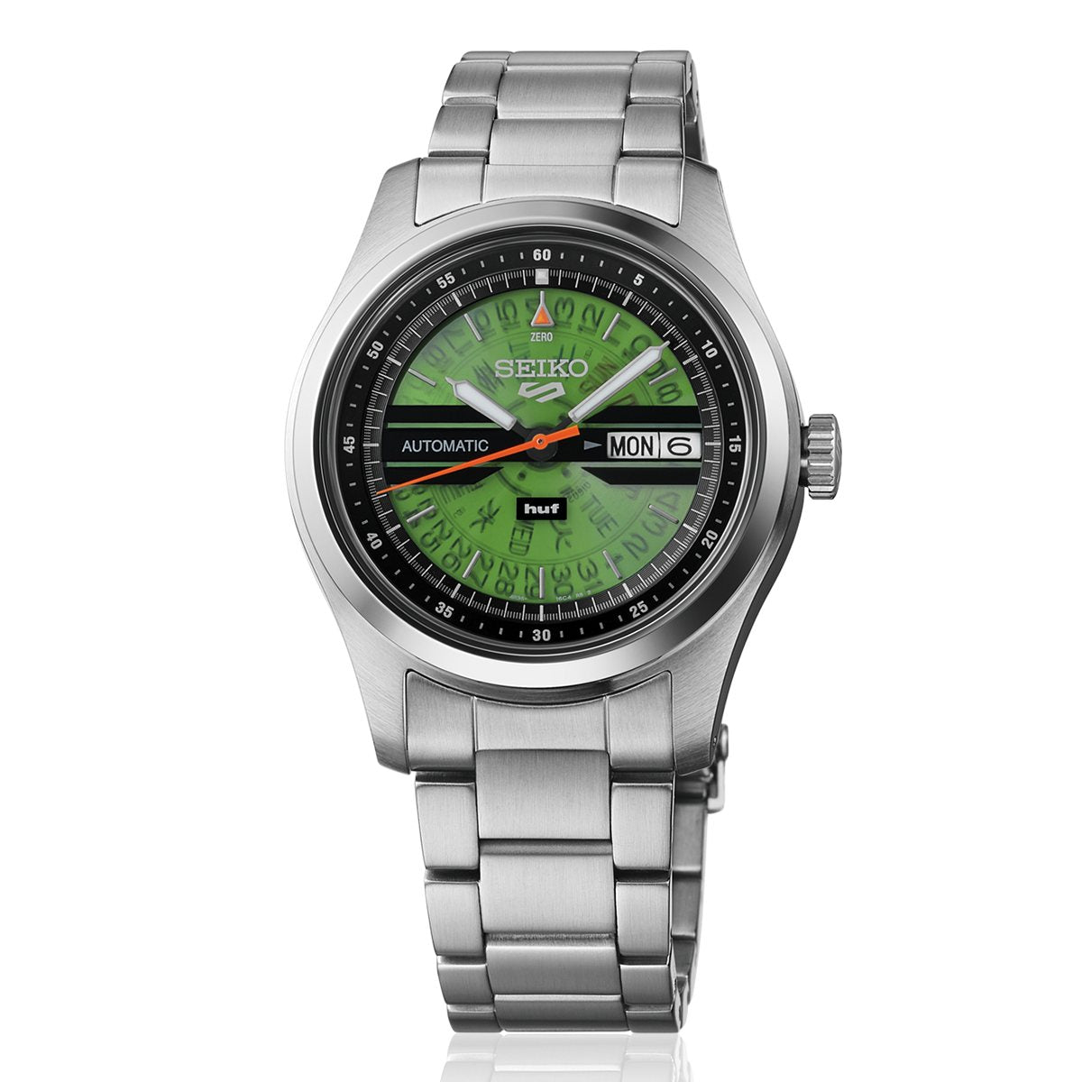 セイコー5 スポーツ SEIKO 5 SPORTS × HUF コラボ 限定 自動巻き メカニカル 腕時計 メンズ セイコーファイブ フィールド Field Series SBSA323【2026 新作】