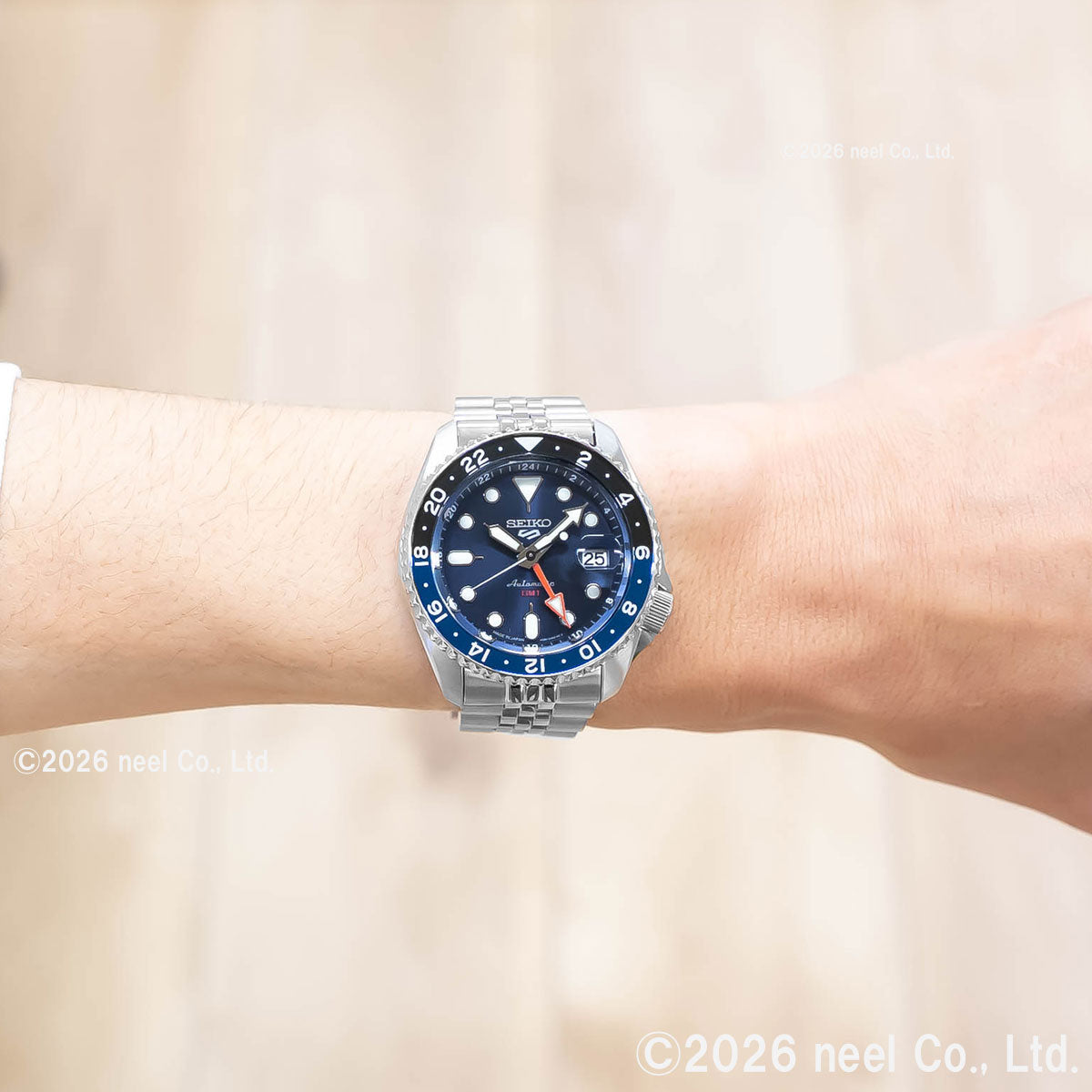 セイコー5 スポーツ SEIKO 5 SPORTS 自動巻き メカニカル 流通限定モデル 腕時計 メンズ セイコーファイブ スポーツ SKX Sports GMT SBSC003