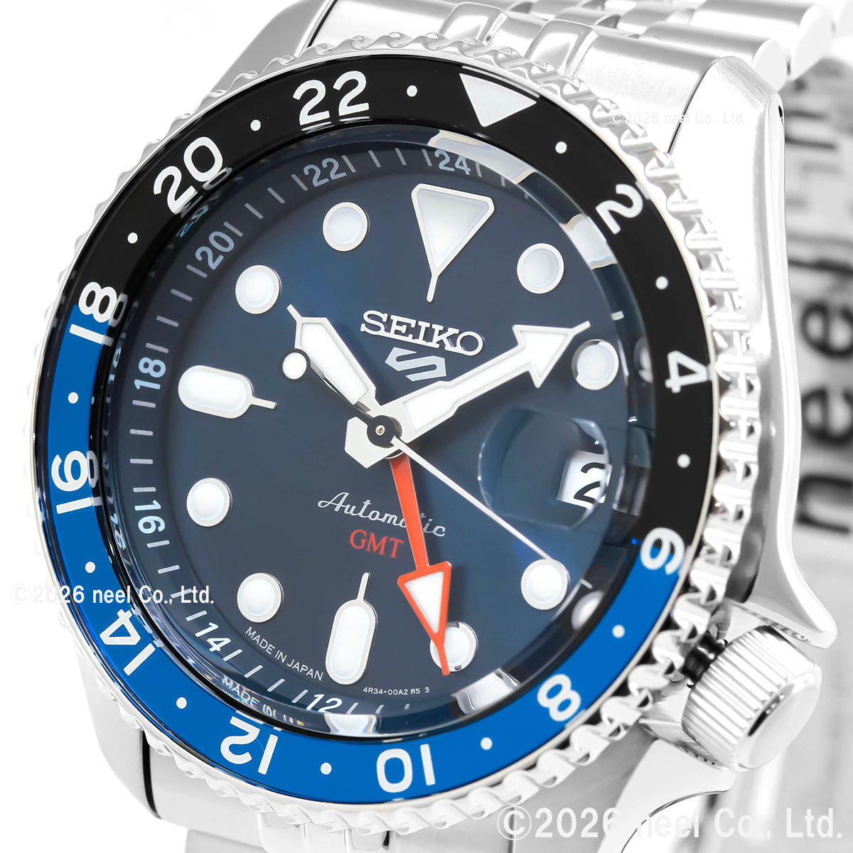 セイコー5 スポーツ SEIKO 5 SPORTS 自動巻き メカニカル 流通限定モデル 腕時計 メンズ セイコーファイブ スポーツ SKX Sports GMT SBSC003