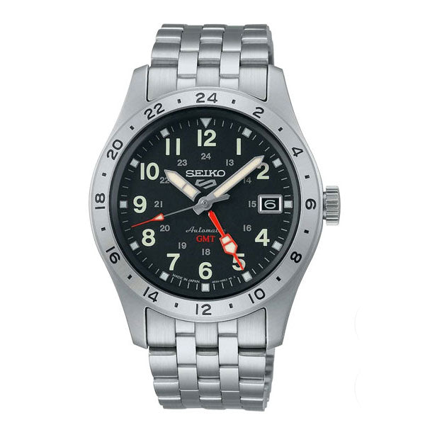 セイコー5 スポーツ SEIKO 5 SPORTS 自動巻き メカニカル 腕時計 メンズ セイコーファイブ フィールドスポーツ Field Sports GMT SBSC011