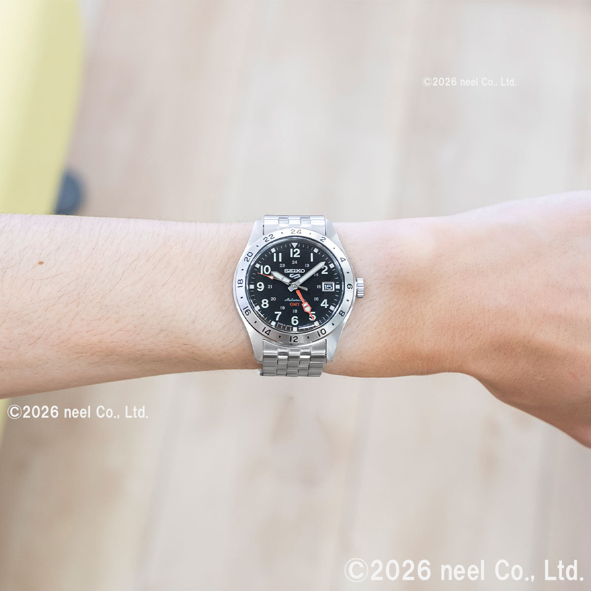 セイコー5 スポーツ SEIKO 5 SPORTS 自動巻き メカニカル 腕時計 メンズ セイコーファイブ フィールドスポーツ Field Sports GMT SBSC011