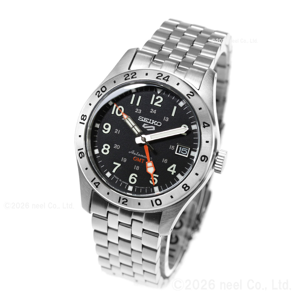 セイコー5 スポーツ SEIKO 5 SPORTS 自動巻き メカニカル 腕時計 メンズ セイコーファイブ フィールドスポーツ Field Sports GMT SBSC011