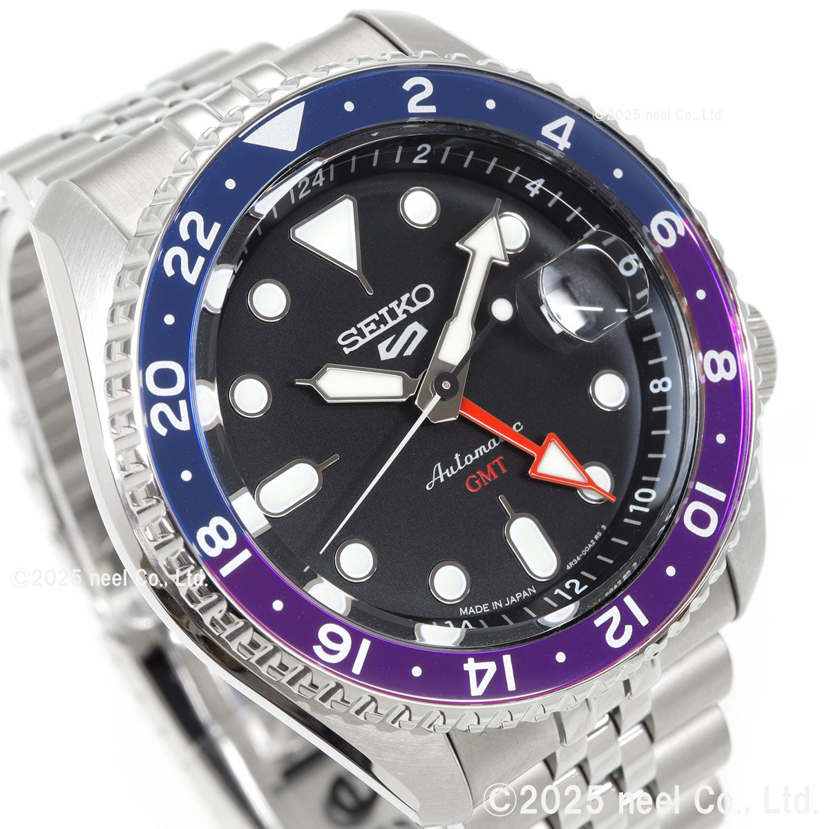 セイコー5 スポーツ SEIKO 5 SPORTS 自動巻き メカニカル 腕時計 メンズ セイコーファイブ スポーツ SKX GMT SBSC021【2025 新作】