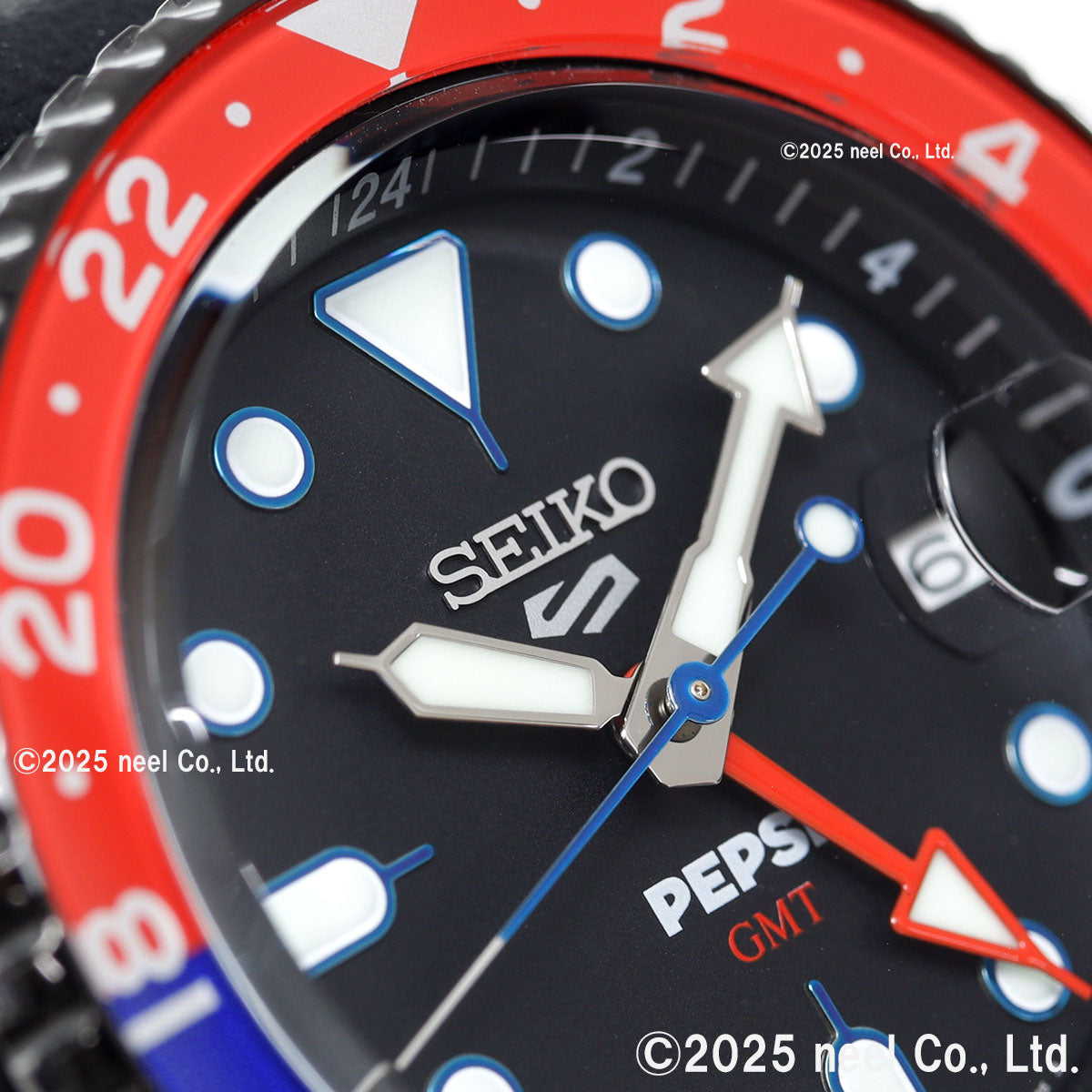 セイコー5 スポーツ SEIKO 5 SPORTS 自動巻き メカニカル ペプシ