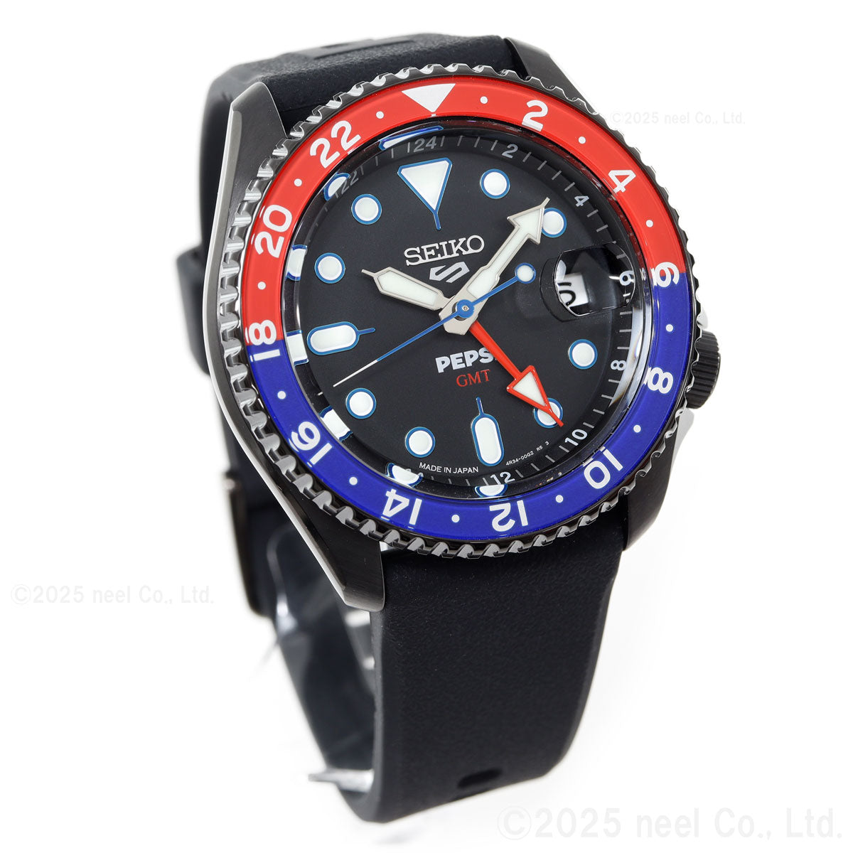 セイコー5 スポーツ SEIKO 5 SPORTS 自動巻き メカニカル ペプシ PEPSI コラボ限定 腕時計 メンズ セイコーファイブ スポーツ SKX Series SBSC023【2025 新作】