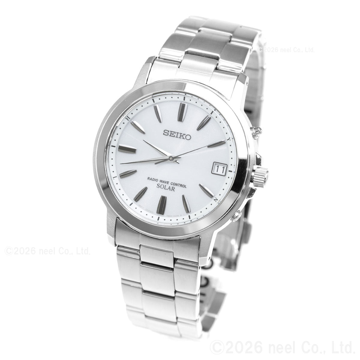 セイコー セレクション SEIKO SELECTION 電波 ソーラー 電波時計 腕時計 メンズ ペアウォッチ SBTM167
