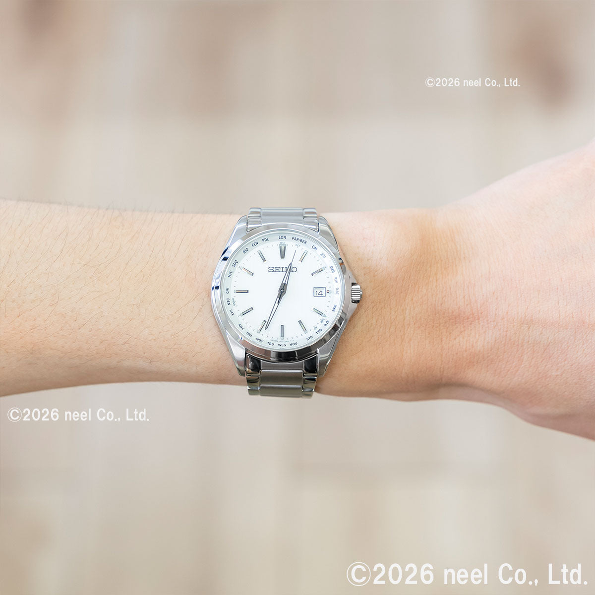 セイコー セレクション SEIKO SELECTION 電波 ソーラー 電波時計 腕時計 メンズ SBTM287