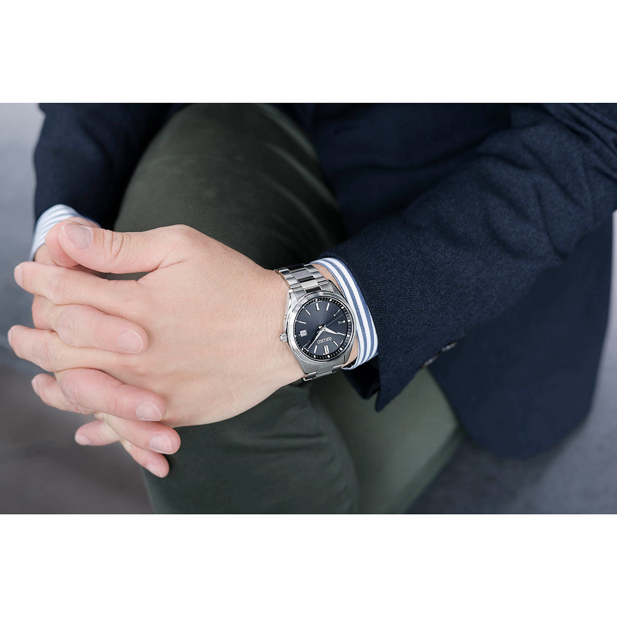 セイコー セレクション SEIKO SELECTION 電波 ソーラー 電波時計 流通限定モデル 腕時計 メンズ SBTM323