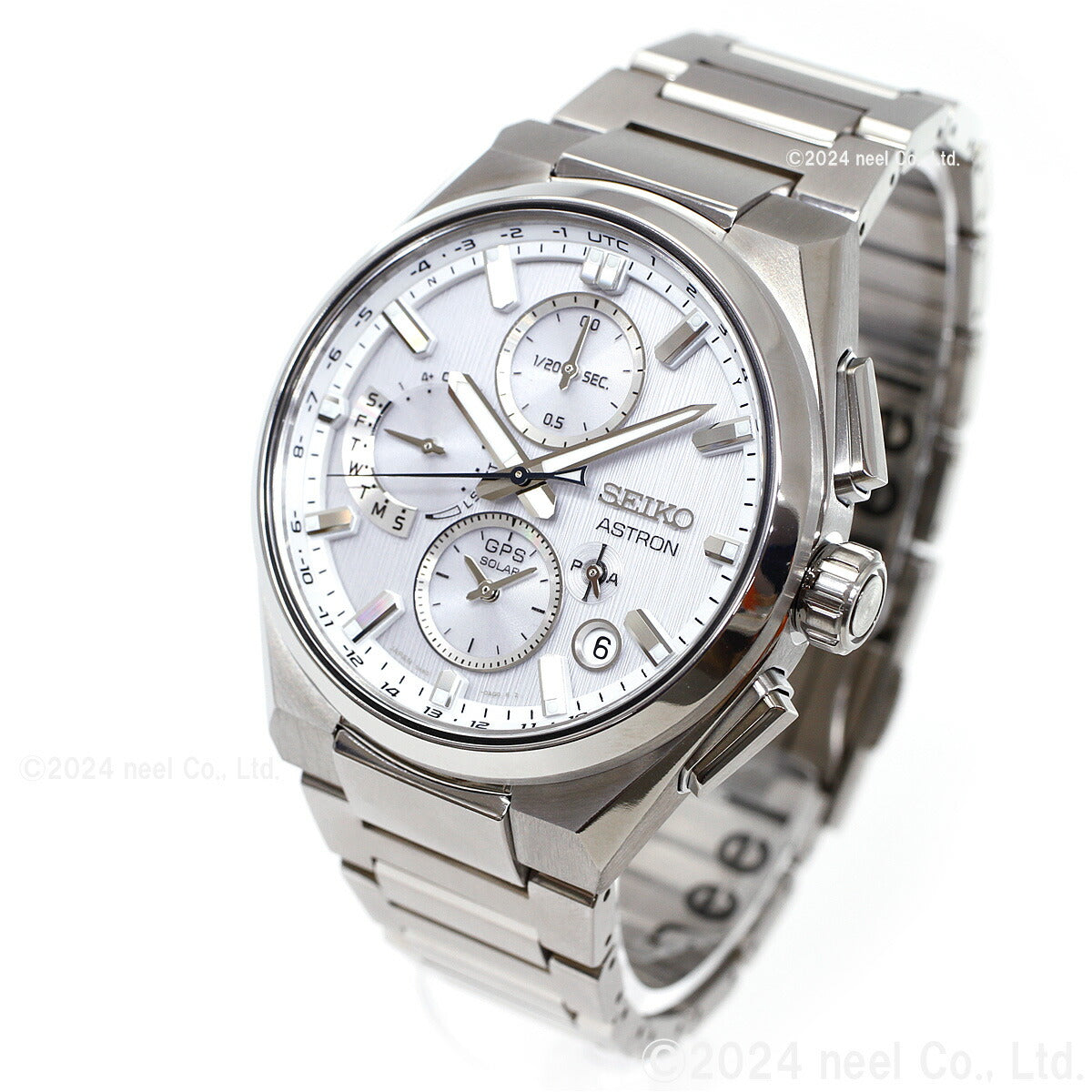 SEIKO ASTRON ホワイトシェル ダイヤ GPSソーラー セイコー アストロン ネクスター SBXC159 GPSソーラーウォッチ GPS衛星