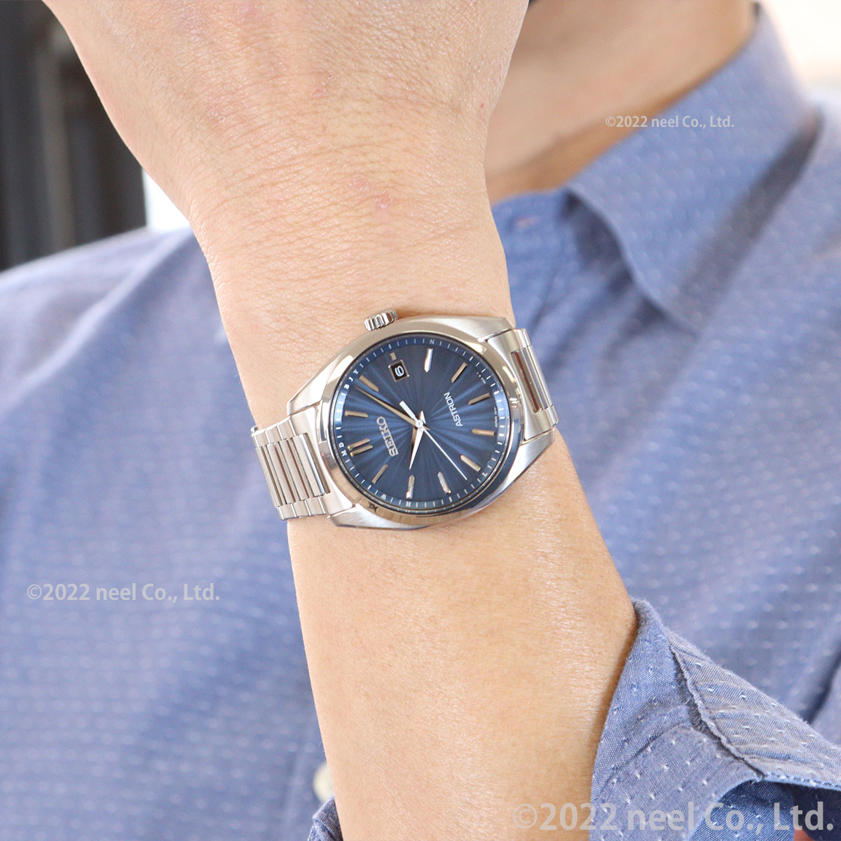 セイコー アストロン SEIKO ASTRON ソーラー電波ライン 電波時計