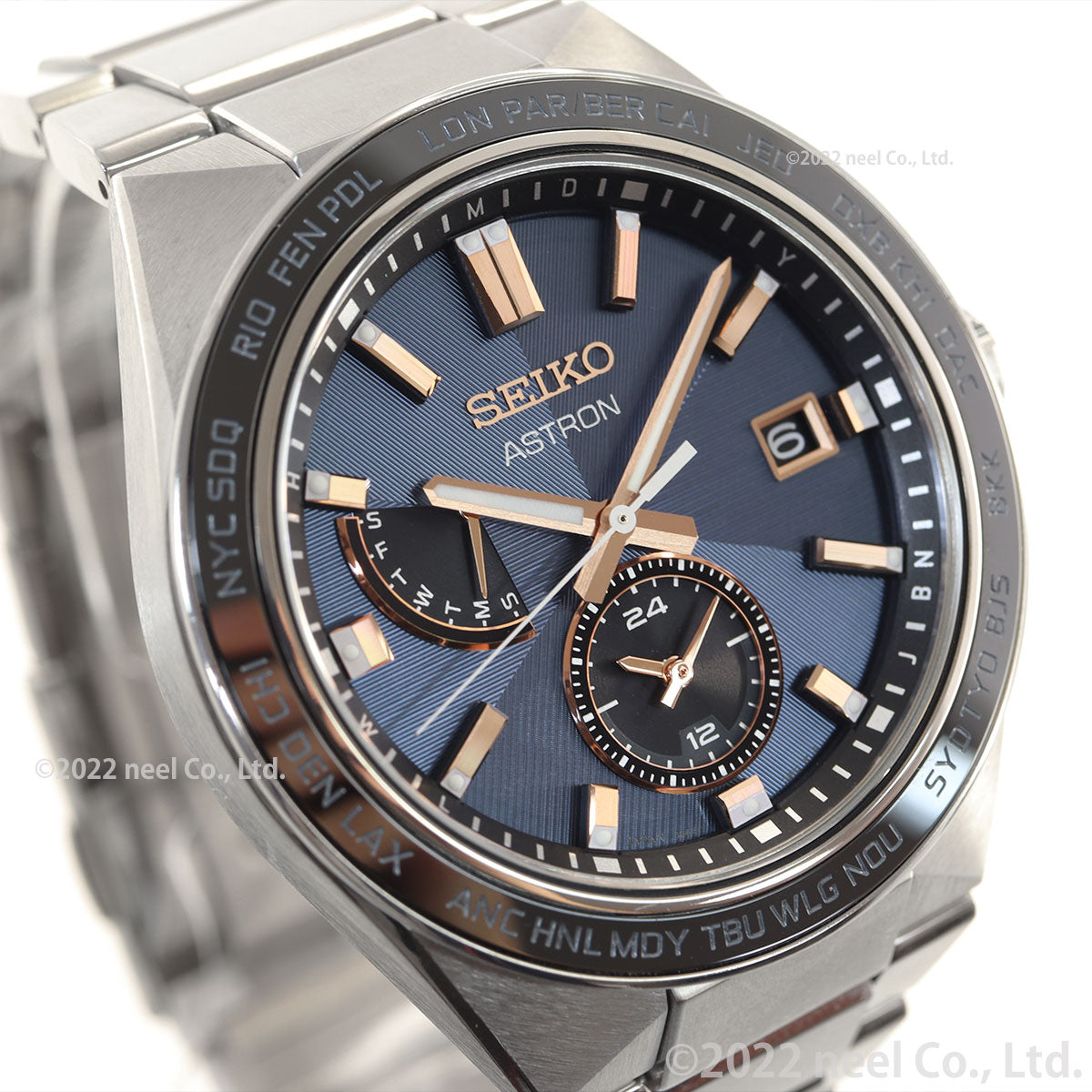 セイコー アストロン ネクスター SBXY053 NEXTER メンズ 腕時計 ソーラー 電波 ワールドタイム SEIKO ASTRON ノーヴァ NOVA チタン