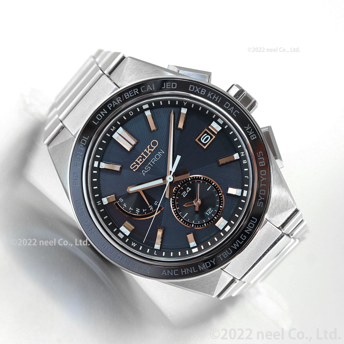 セイコー アストロン ネクスター SBXY053 NEXTER メンズ 腕時計 ソーラー 電波 ワールドタイム SEIKO ASTRON ノーヴァ NOVA チタン