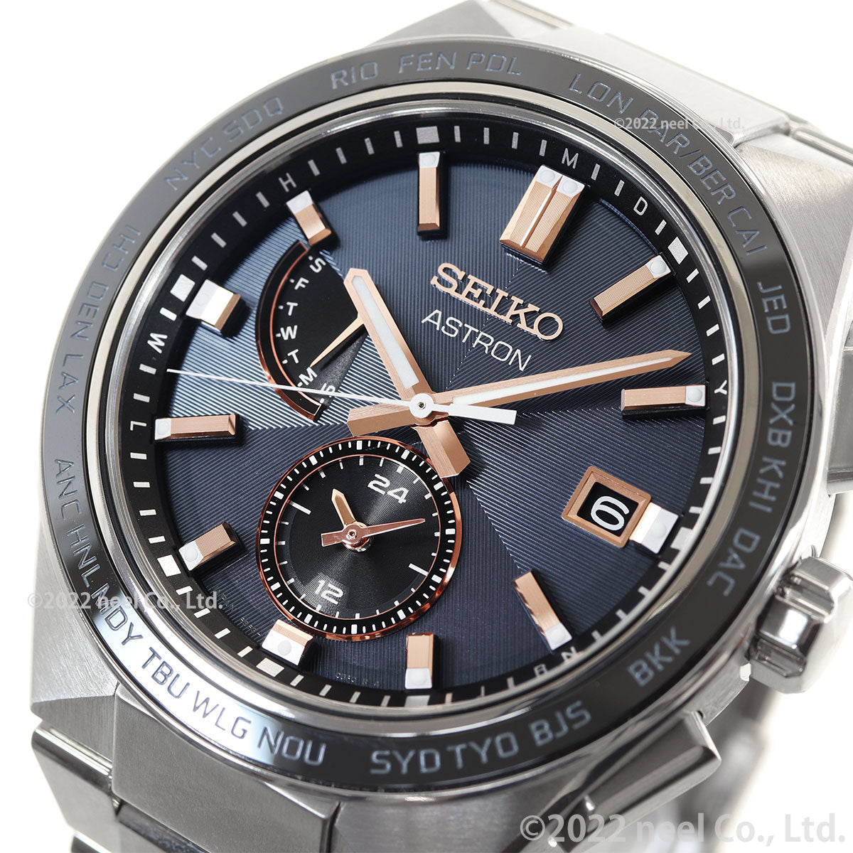 セイコー アストロン ネクスター SBXY053 NEXTER メンズ 腕時計 ソーラー 電波 ワールドタイム SEIKO ASTRON ノーヴァ NOVA チタン