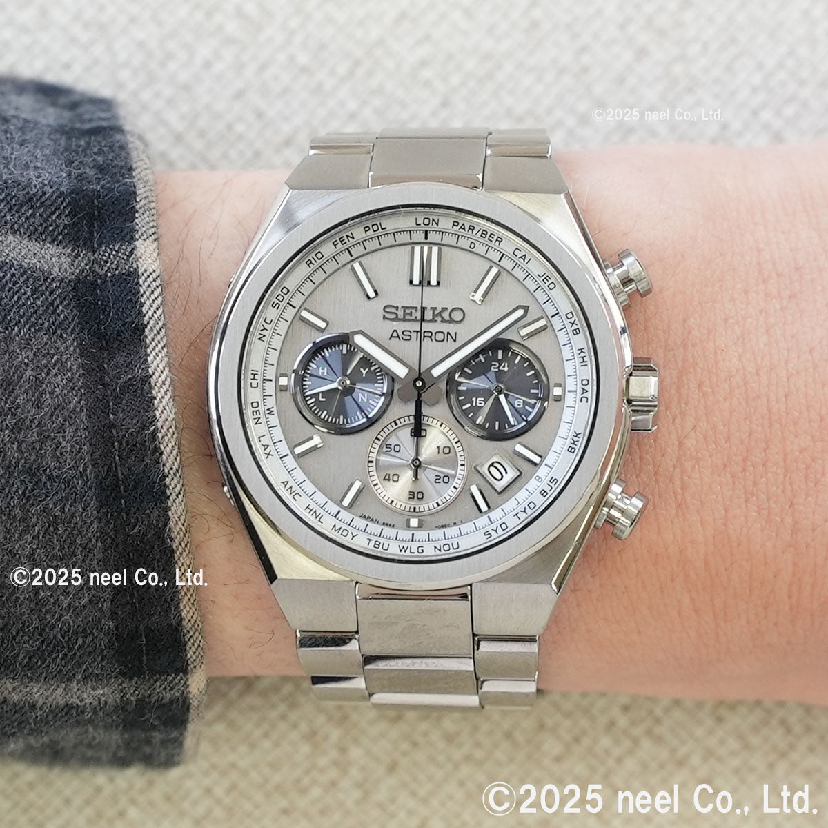 セイコー アストロン ネクスター SBXY095 メンズ 腕時計 ソーラー 電波 SEIKO ASTRON NEXTER チタン