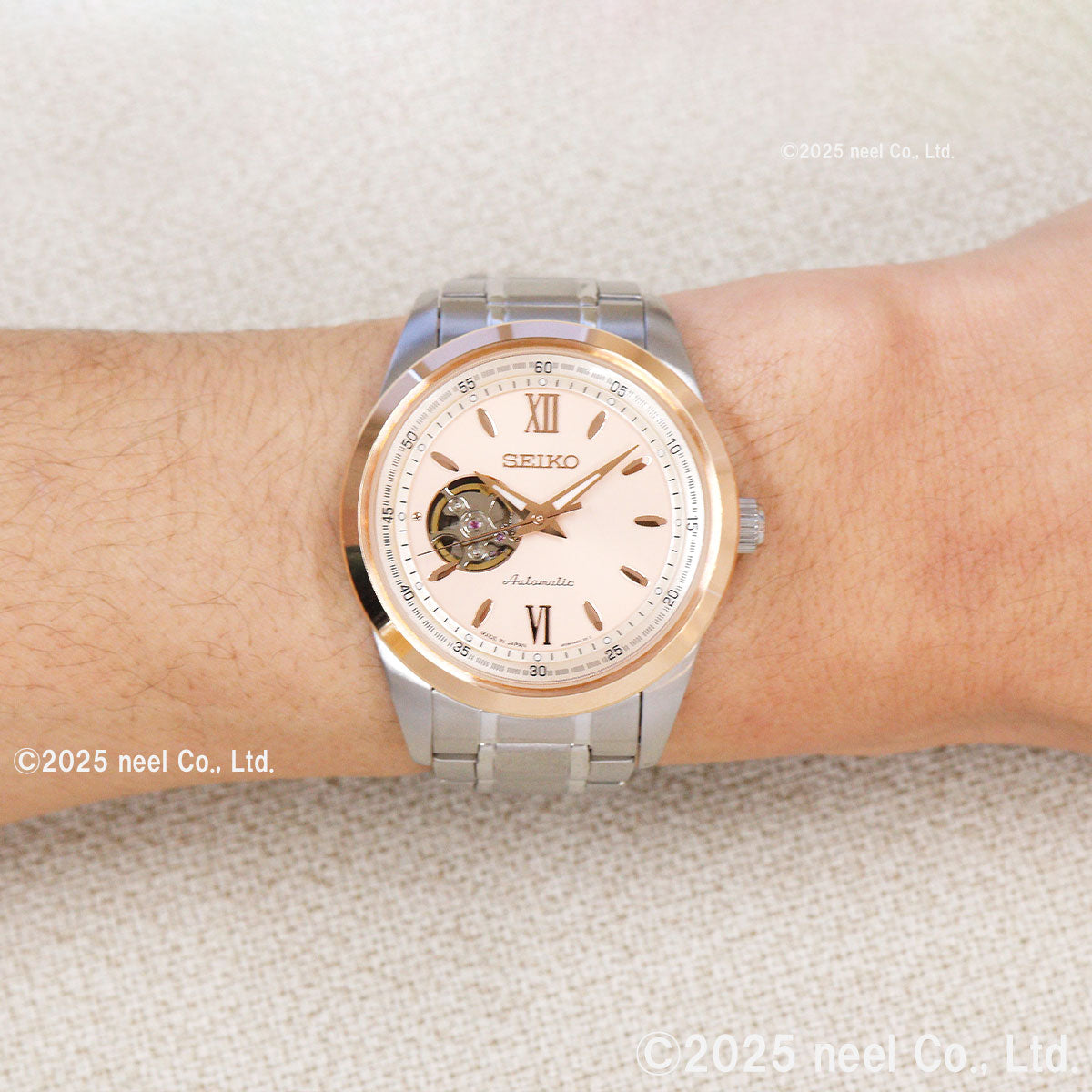 セイコー セレクション SEIKO SELECTION メカニカル 自動巻き 限定モデル 腕時計 メンズ SCVE064 2026 SAKURA Blooming Limited Edition 逆さ桜【2026 新作】