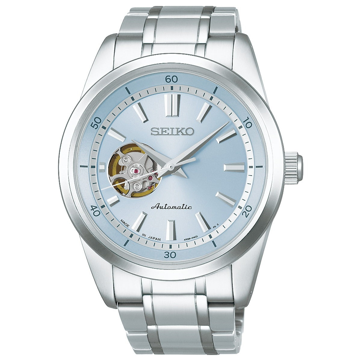 セイコー セレクション SEIKO SELECTION メカニカル 自動巻き 限定モデル 腕時計 メンズ SCVE065 Spring 2026 Limited Edition 水色【2026 新作】