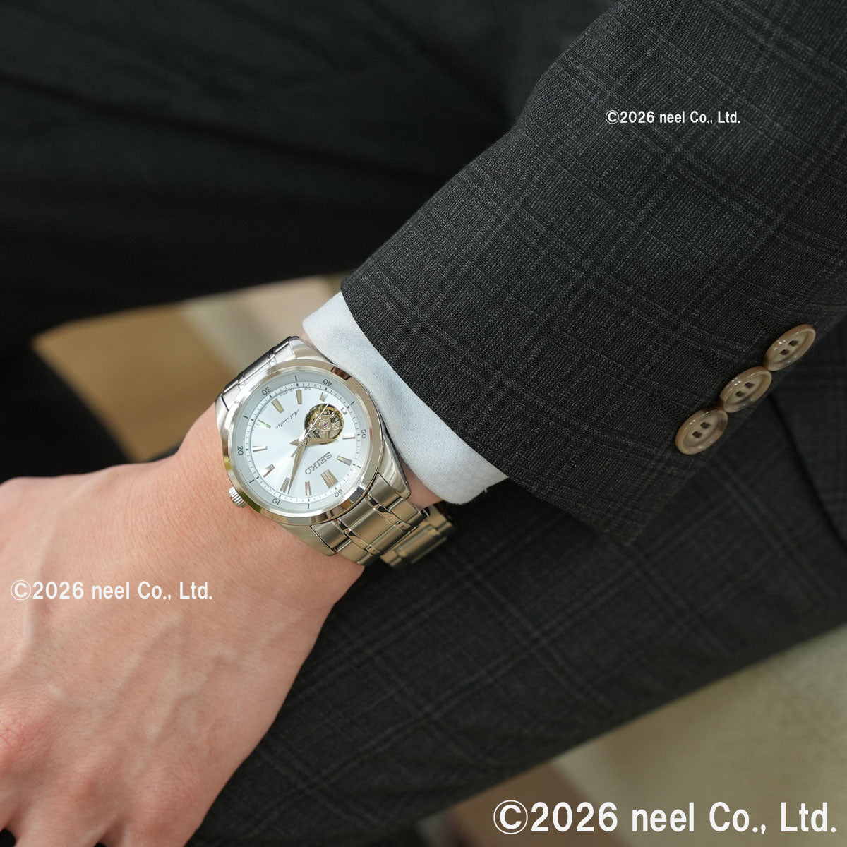 セイコー セレクション SEIKO SELECTION メカニカル 自動巻き 限定モデル 腕時計 メンズ SCVE065 Spring 2026 Limited Edition 水色【2026 新作】
