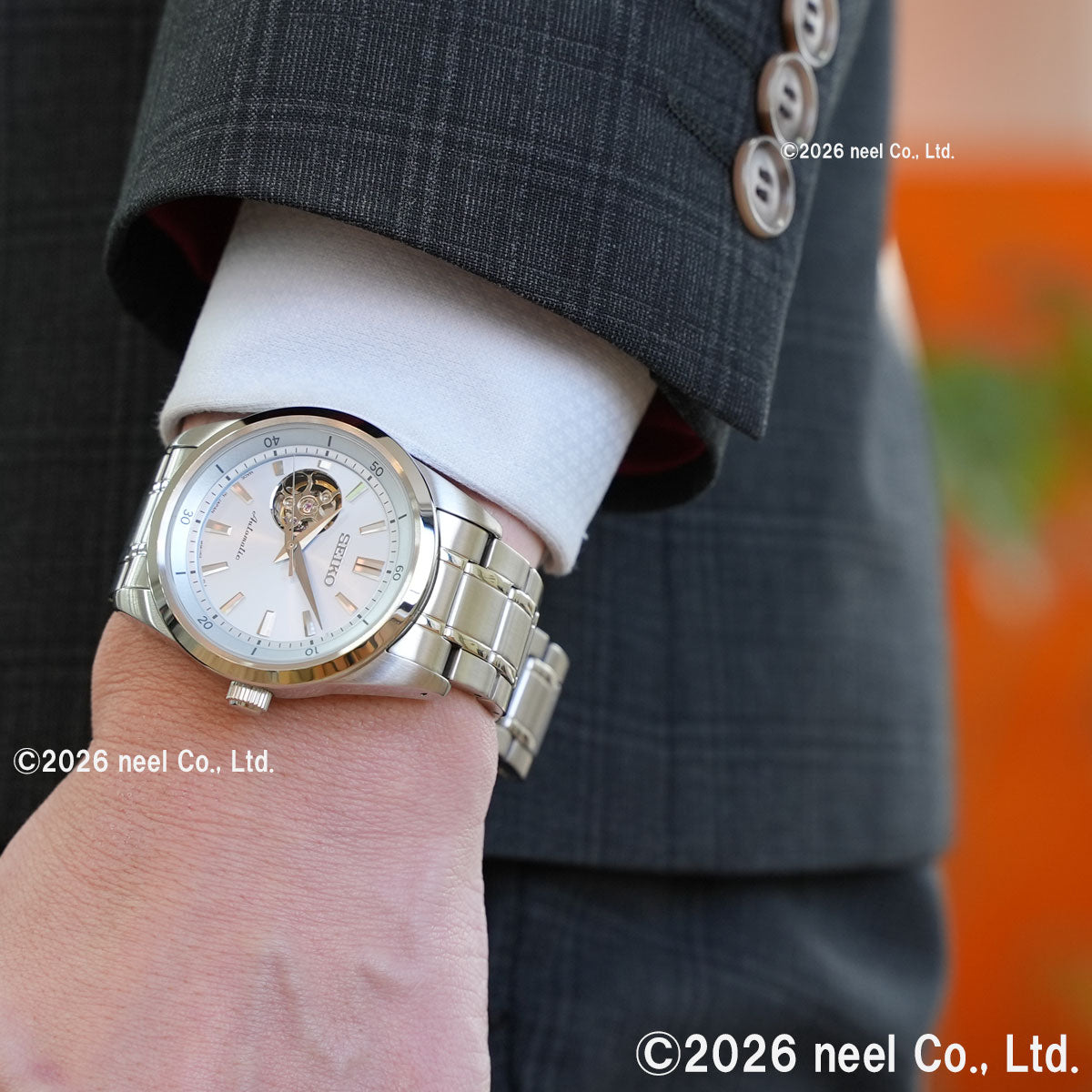 セイコー セレクション SEIKO SELECTION メカニカル 自動巻き 限定モデル 腕時計 メンズ SCVE065 Spring 2026 Limited Edition 水色【2026 新作】