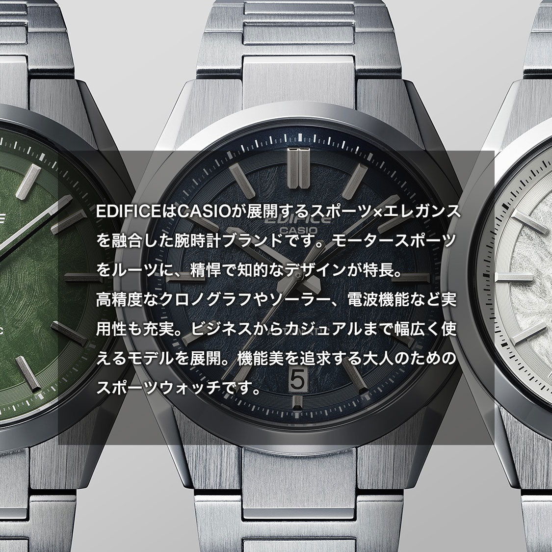 カシオ エディフィス CASIO EDIFICE SOSPENSIONE ソーラー 腕時計 メンズ タフソーラー クロノグラフ ECB-2300YD-1AJF【2025 新作】