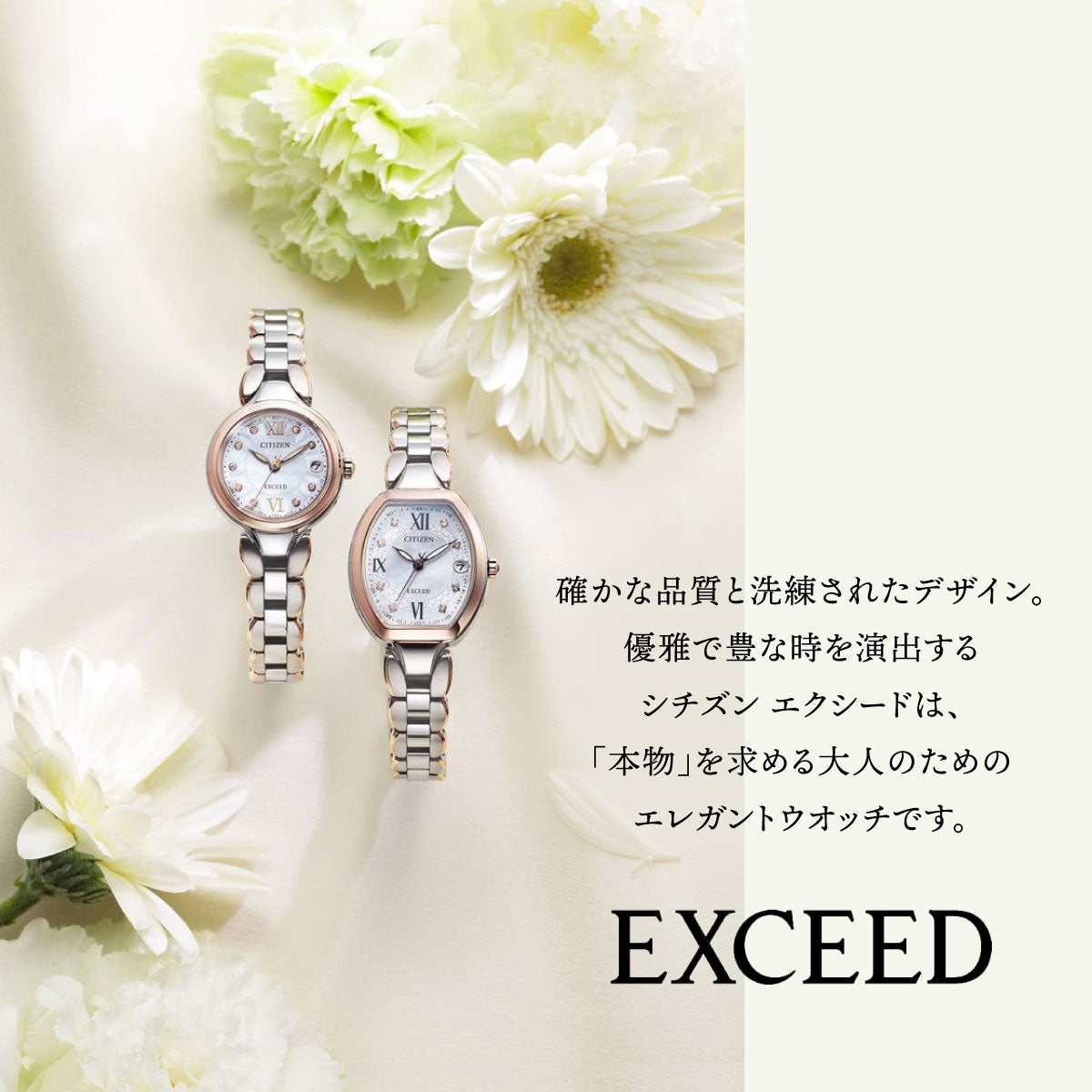 シチズン エクシード CITIZEN EXCEED エコ・ドライブ Eco-Drive 腕時計