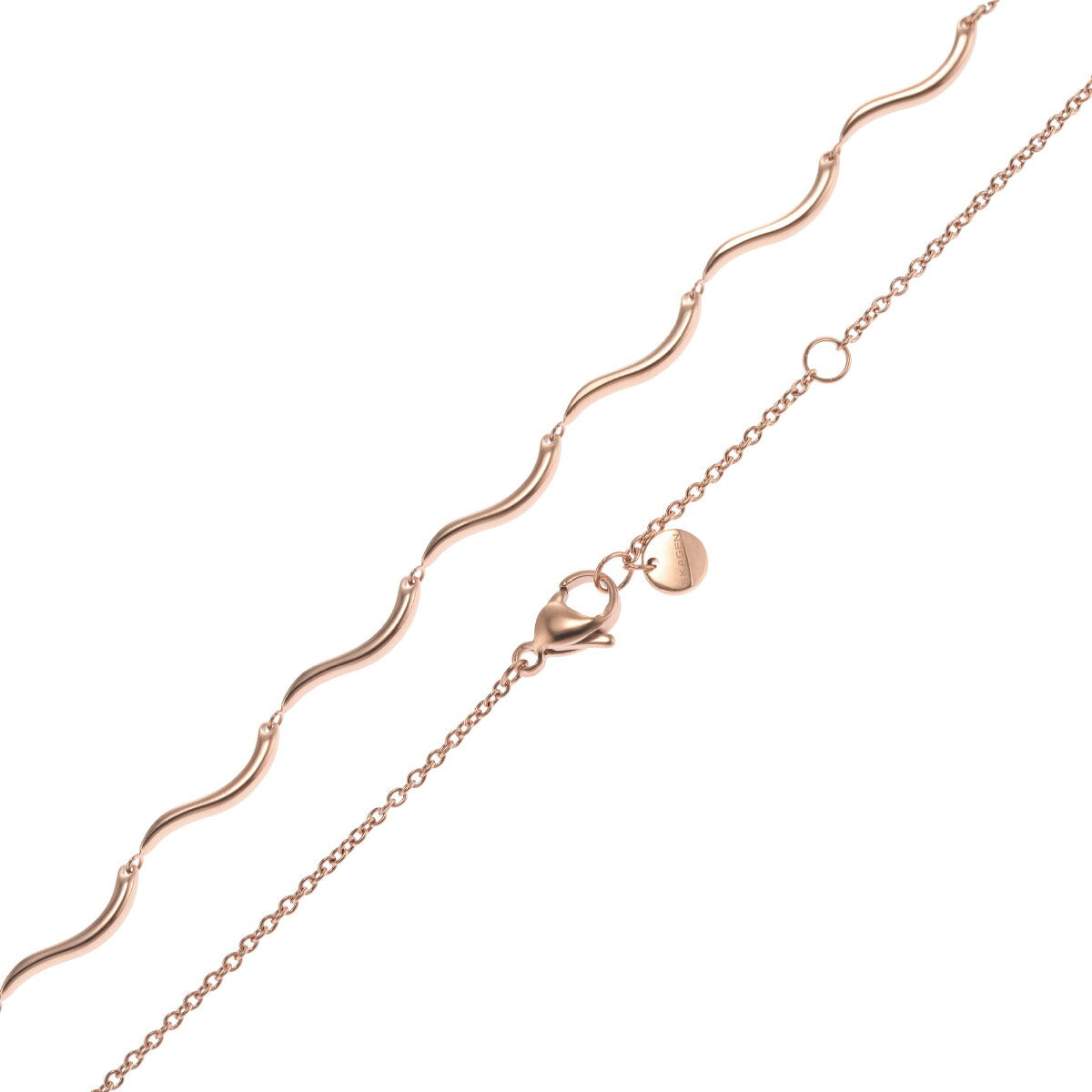 スカーゲン SKAGEN Agnethe アクセサリー ネックレス ローズゴールドトーン レディース SKJ1745791