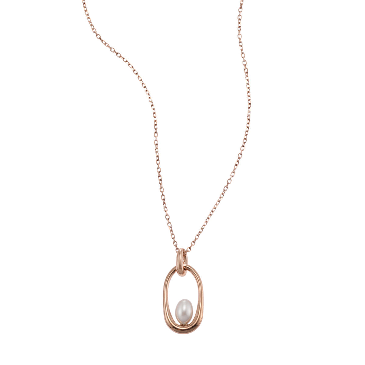スカーゲン SKAGEN Agnethe Pearl アクセサリー ネックレス ペンダント ローズゴールドトーン レディース SKJ1749791