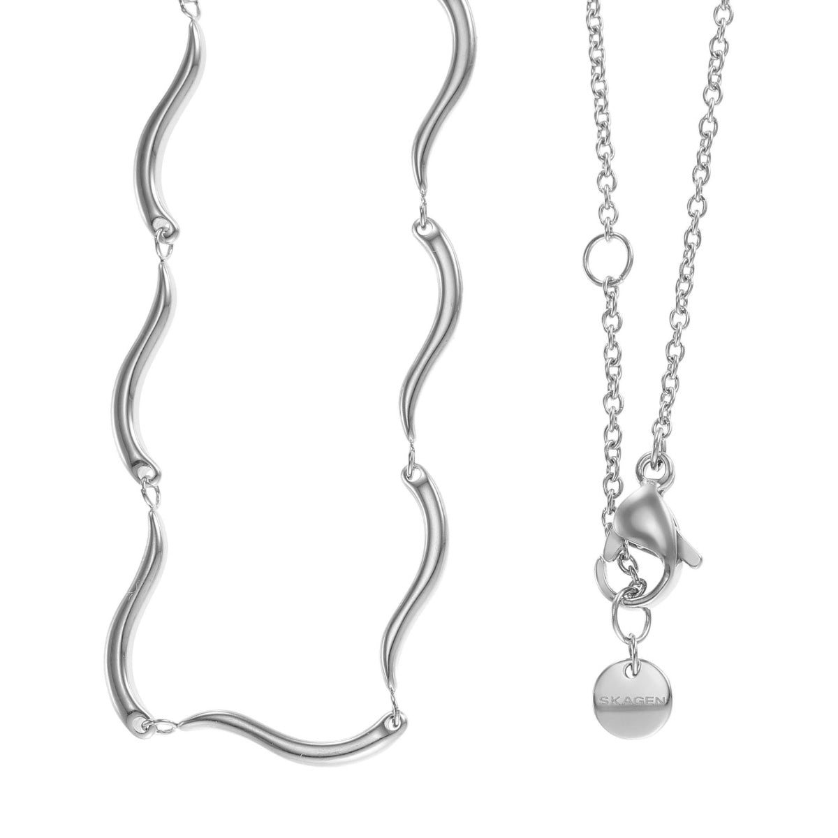スカーゲン SKAGEN Essential Waves アクセサリー ネックレス シルバートーン レディース SKJ1795040