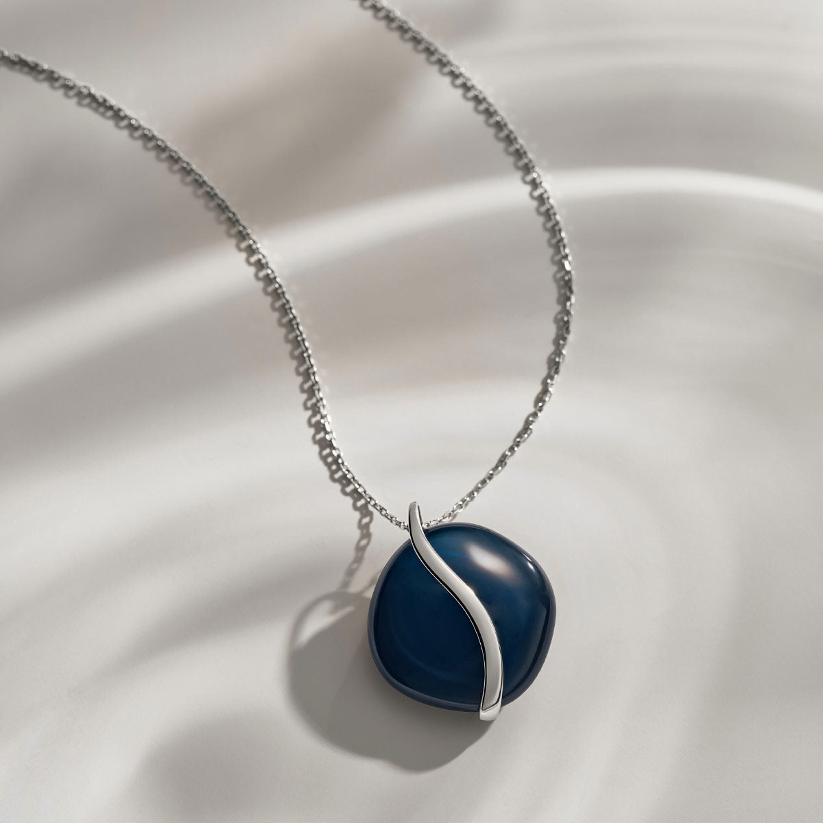 スカーゲン SKAGEN Sofie Sea Glass アクセサリー ネックレス ペンダント シルバートーン レディース SKJ1809040