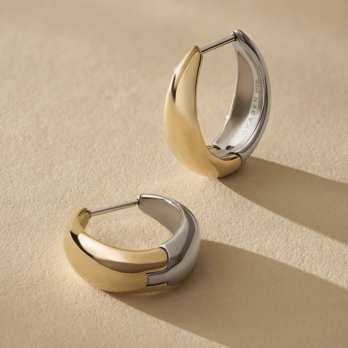 スカーゲン SKAGEN Linje Modern アクセサリー ピアス ツートーン レディース SKJ1819998