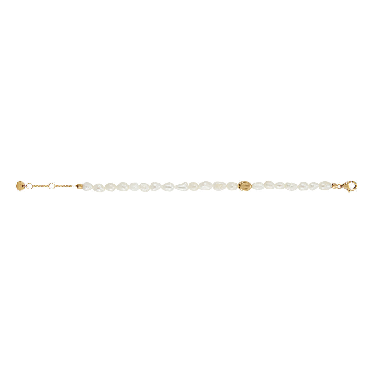 スカーゲン SKAGEN Agnethe Pearl アクセサリー ブレスレット ゴールドトーン レディース SKJ1825710