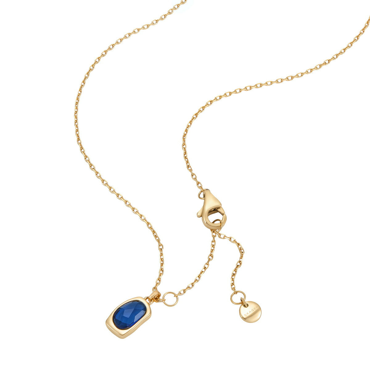 スカーゲン SKAGEN Sofie Sea Glass アクセサリー ネックレス ペンダント ゴールドトーン レディース SKJ1884710