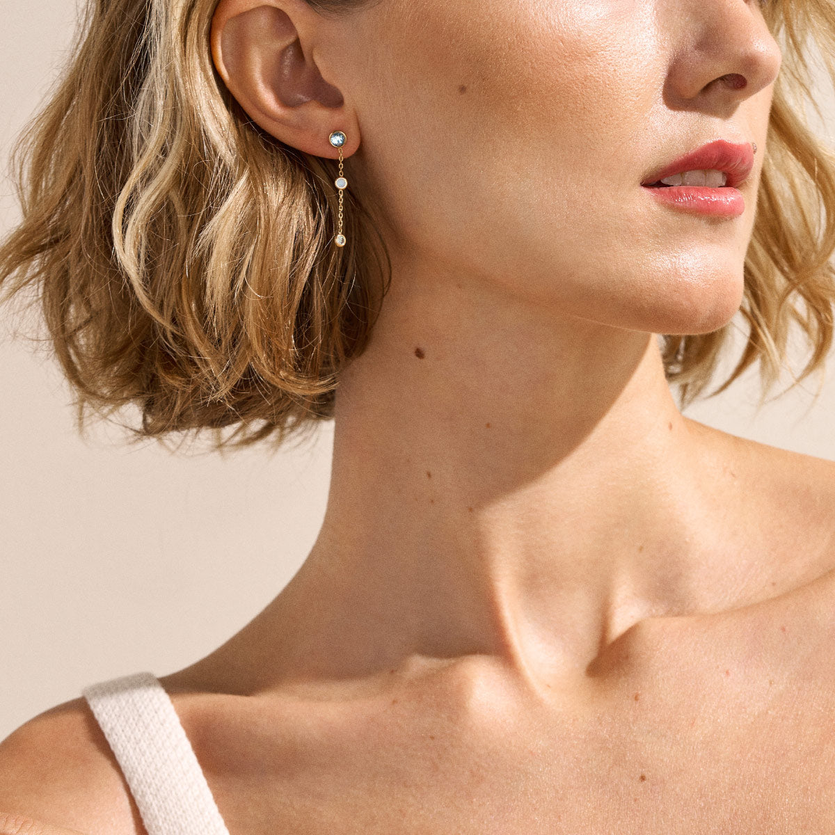 スカーゲン SKAGEN Sofie Sea Glass アクセサリー ピアス ゴールドトーン レディース SKJ1892710
