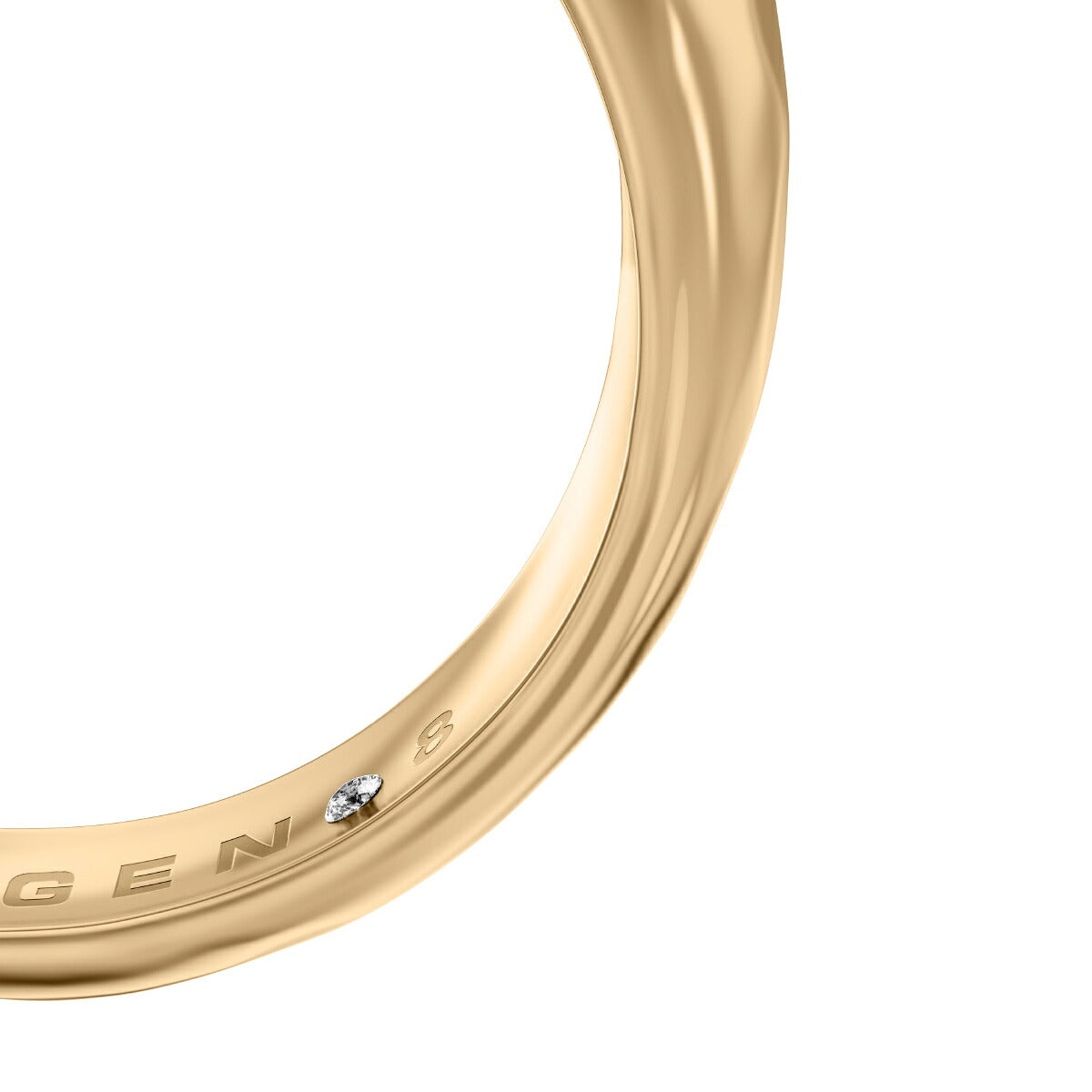 スカーゲン SKAGEN Moderne Stak アクセサリー 指輪 リング ゴールドトーン サイズ（US）9 レディース SKJ50267109
