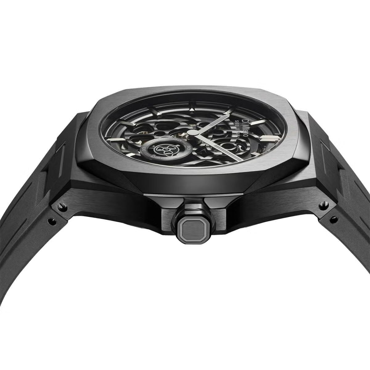 ディーワンミラノ D1 MILANO スケルトン ジェットブラック 腕時計 メンズ 自動巻き SKRJ17【60回分割手数料無料！】