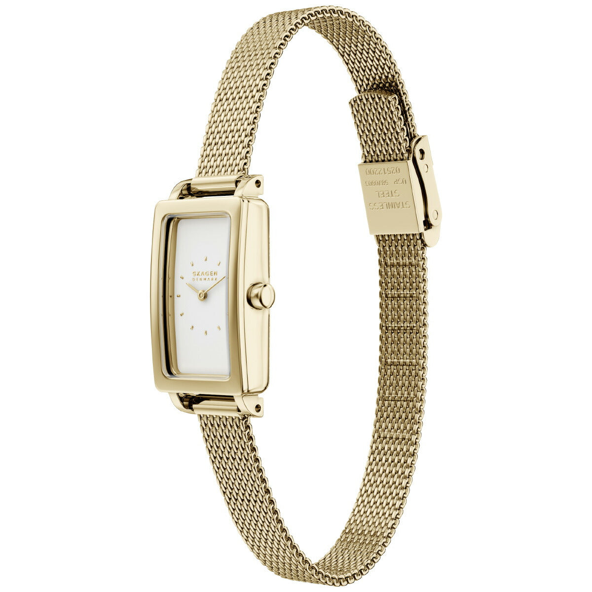 スカーゲン SKAGEN 腕時計 レディース HAGEN MICRO 二針 ゴールド ステンレススチールウォッチ ギフトセット SKW1158SET【2026 新作】【60回分割手数料無料！】